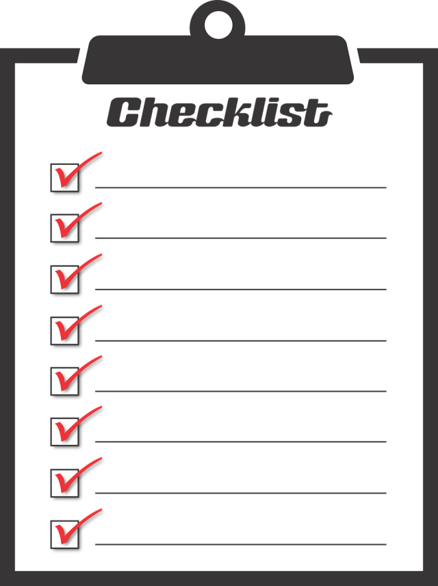 checklist graphic