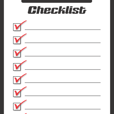checklist graphic