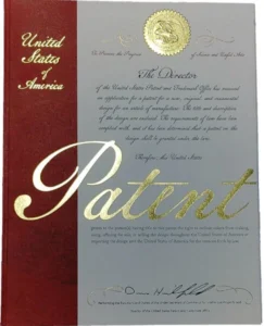 Cover of the US Patent booklet awarded to Anchor Underwear