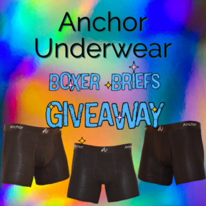 Anchor Underwear Boxer Briefs Mens Underwear Giveaway on Instagram