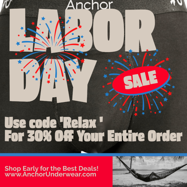 Happy Labor Day! Use code 'Relax' for 30% off your entire order.